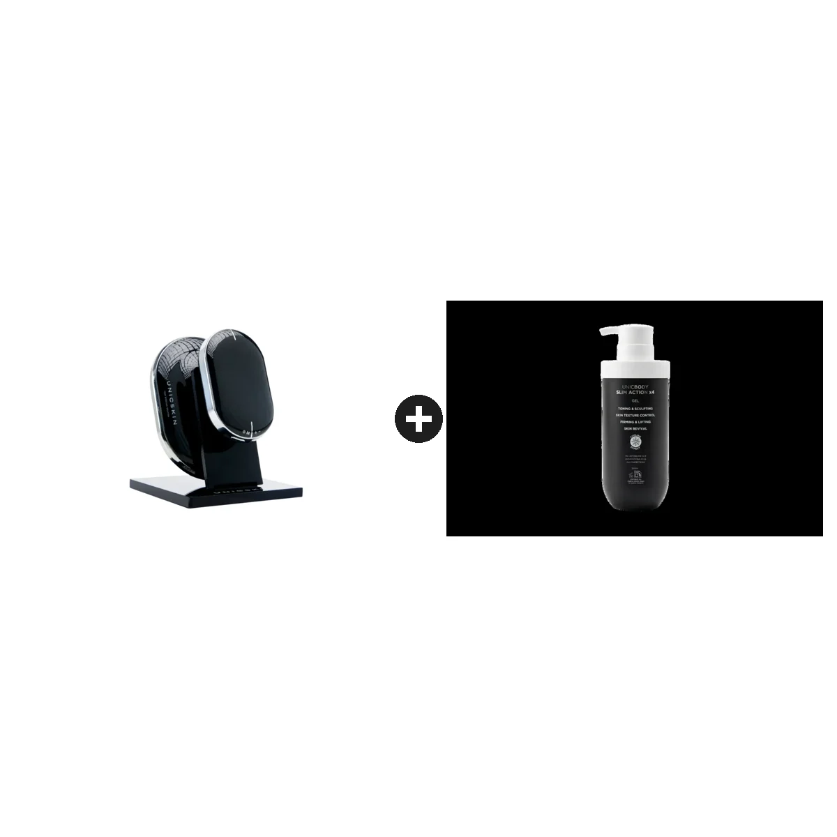 Pack Body: UNICTECH BODY SLIM x4 y UNICBODY SLIM ACTION x4 250ML