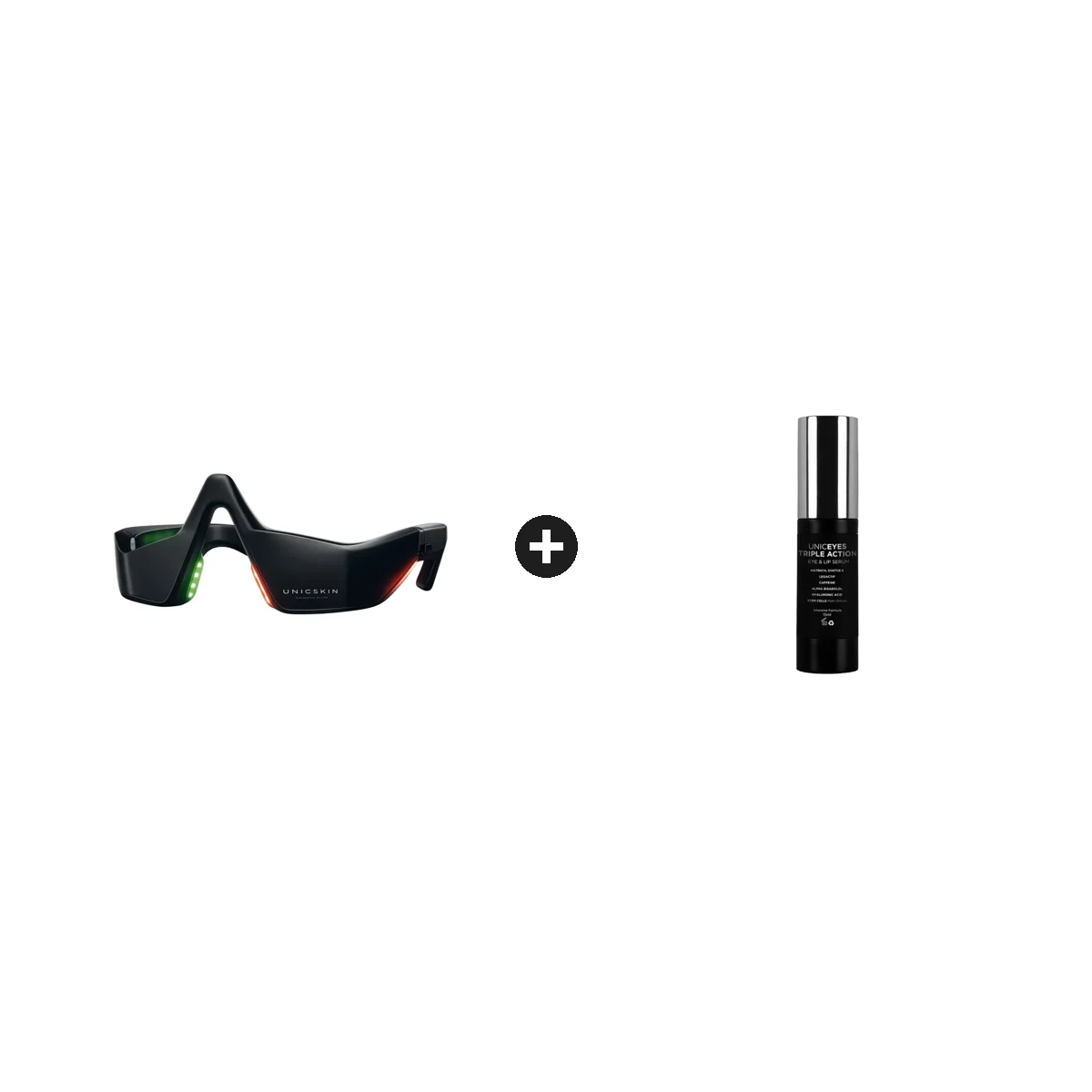 Pack Contorno de ojos: UNICTECH EYE MASK 5.0 y UNICEYES TRIPLE ACTION CONTOUR 15ML AIRLESS