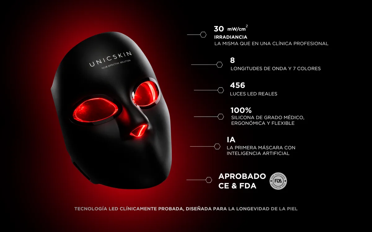 UNICLED 5.0 CENTURION KOREAN MASK de UNICSKIN, detalle 1