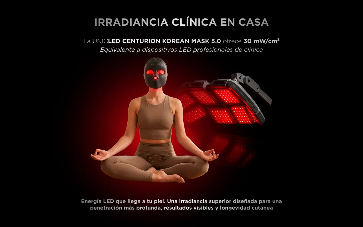 UNICLED 5.0 CENTURION KOREAN MASK de UNICSKIN, detalle 3